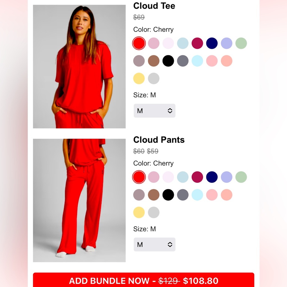 Cloud Comfrt Set